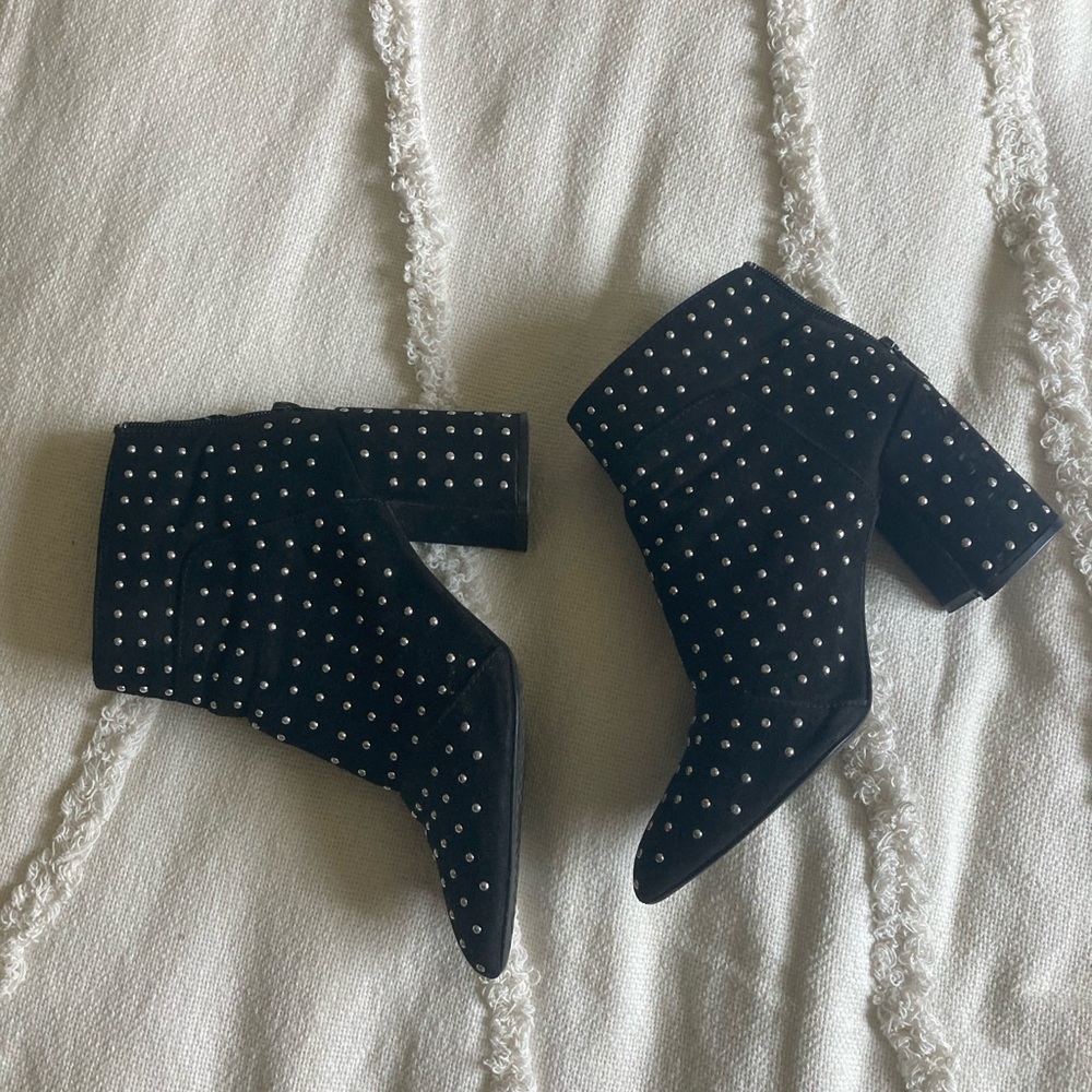 Studded booties